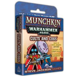 MUNCHKIN -  CULTS AND COGS (ANGLAIS) -  WARHAMMER 40,000