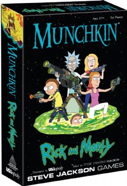MUNCHKIN -  RICK & MORTY (ANGLAIS)