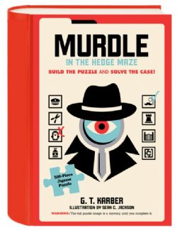 MURDLE IN THE HEDGE MAZE -  JIGSAW PUZZLE (500 PIECES) - (V.A)
