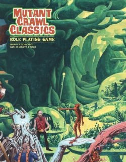 MUTANT CRAWL CLASSIC -  PETER MULLEN COVER (ANGLAIS) -  RÈGLE DE BASE DCC