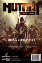MUTANT YEAR ZERO -  MAPS & MARKERS PACK