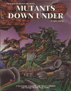 MUTANTS DOWN UNDER -  MUTANTS DOWN UNDER - ROLEPLAYING GAME (ENGLISH) -  RÈGLE DE BASE