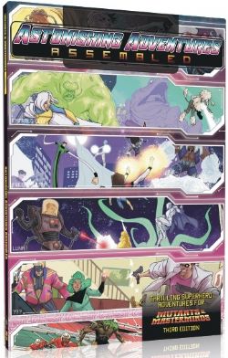 MUTANTS & MASTERMINDS -  ASTONISHING ADVENTURES ASSEMBLED (ANGLAIS) -  AVENTURE