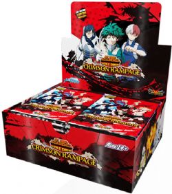 MY HERO ACADEMIA -  BOOSTER PACK (ANGLAIS) -  CRIMSON RAMPAGE