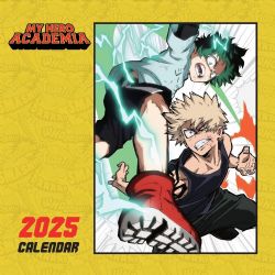 MY HERO ACADEMIA -  CALENDRIER OFFICIEL 2025