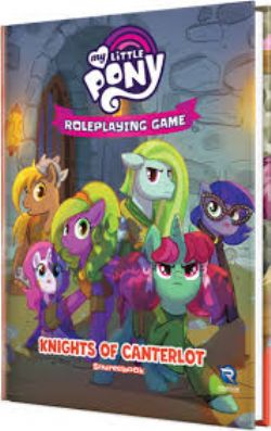 MY LITTLE PONY: TAILS OF EQUESTRIA -  KNIGHT OF CANTERLOT SOURCEBOOK (ANGLAIS) -  LIVRE DE RÈGLE
