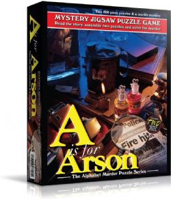MYSTERY JIGSAW PUZZLE -  A EST POUR ARSON (2 X 500 PIÈCES)