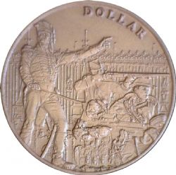 MÉDAILLES -  DOLLAR DES VOLTIGEURS DE QUÉBEC 2016