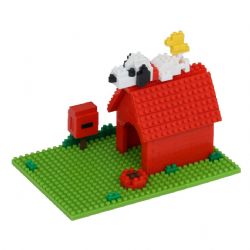 NANOBLOCK -  MAISON SNOOPY (350 PIÈCES) NBH_228 -  PEANUTS NBH_228