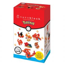 NANOBLOCK -  TYPE FEU SET 1 -  POKÉMON