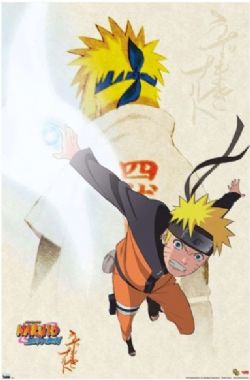 NARUTO -  AFFICHE DE NARUTO & MINATO (22
