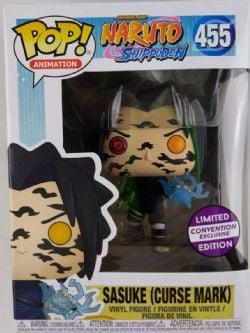 NARUTO -  FIGURINE POP! EN VINYLE DE SASUKE (CURSE MARK) (10 CM) -  SHIPPUDEN 455