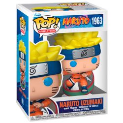 NARUTO -  FIGURINE POP!EN VINYLE DE NARUTO UZUMAKI AVEC PARCHEMIN (10 CM) 1963