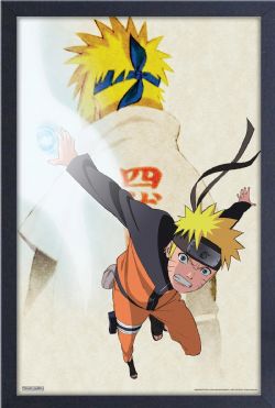 NARUTO -  IMAGE ENCADRÉE - CANVAS (33 CM X 48 CM) -  SHIPPUDEN