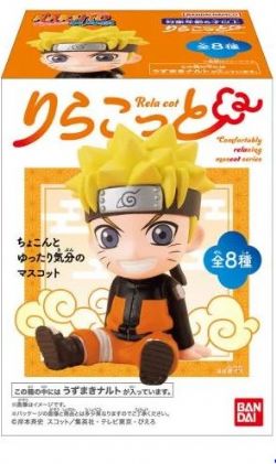 NARUTO -  MINI FIGURINE MYSTÈRE (7.5 CM) -  RELAXING MASCOT SHOKUGAN