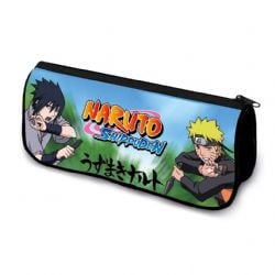 NARUTO -  ÉTUI À CRAYONS DE NARUTO UZUMAKI & SASUKE UCHIHA -  NARUTO SHIPPUDEN