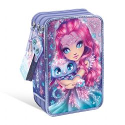NEBULOUS STARS -  TROUSSE DE CRAYONS 3 VOLETS - CRISTALIA & AGATHA								  			