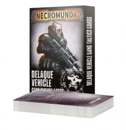 NECROMUNDA -  DELAQUE VEHICLE GANG TACTICS CARDS (ANGLAIS)