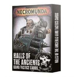 NECROMUNDA -  HALLS OF THE ANCIENTS - GANG TACTICS CARDS (ANGLAIS)