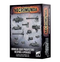 NECROMUNDA -  RONHEAD SQUAT PROSPECTORS WEAPONS & UPGRADES