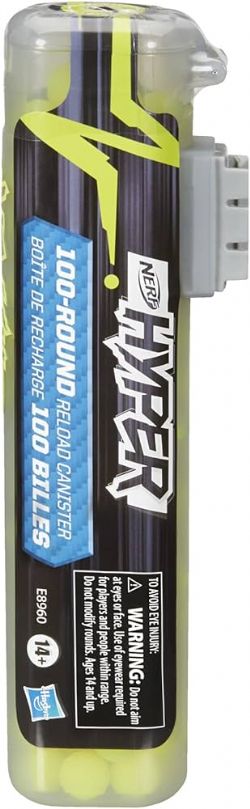 NERF -  BOITE DE RECHARGE DE 100 BILLES -  NERF HYPER