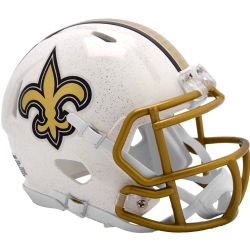 NFL -  SAINTS DE LA NOUVELLE-ORLÉANS - RÉPLIQUE MINI CASQUE -  MINI RÉPLIQUE