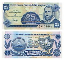 NICARAGUA -  25 CENTAVOS 1991 (UNC) 170