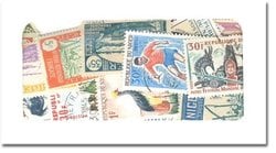 NIGER -  50 DIFFÉRENTS TIMBRES - NIGER