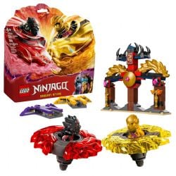 NINJAGO -  ENSEMBLE DE COMBAT DE SPINJITSU DU DRAGON (186 PIÈCES) 71826