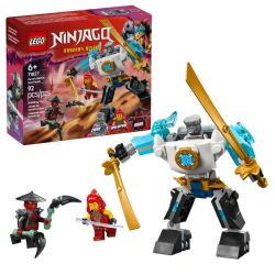 NINJAGO -  L'ARMURE-ROBOT DE COMBAT DE ZANE (92 PIÈCES) 71827