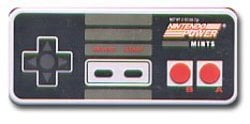 NINTENDO -  BOITE DE BONBONS EN FORME DE MANETTE DE NINTENDO - MENTHE POIVRÉE