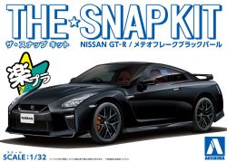 NISSAN -  SNAP KIT - GT-R (PERLE NOIRE - ECLAT METEORE) - 1/32 07-C -  AOSHIMA