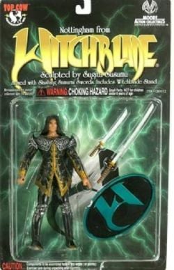 NOTTINGHAM FROM WITCHBLADE -  ACTION FIGURE IAN NOTTINGHAM