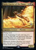 New Capenna Commander Promos -  Syrix, Carrier of the Flame