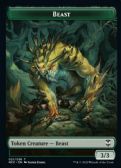 New Capenna Commander Tokens -  Beast