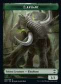 New Capenna Commander Tokens -  Elephant