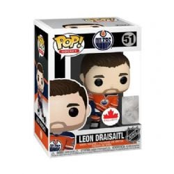 OILERS D'EDMONTON -  FIGURINE POP! EN VINYLE DE LEON DRAISAITL (10 CM) 51