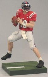 OLE MISS REBELS DE L'UNIVERSITE DU MISSISSIPPI -  ELI MANNING (15 CM)