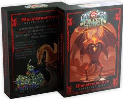 ONE MORE QUEST -  MONSTRONOMICON REFERENCE DECK(ANGLAIS)
