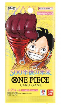ONE PIECE CARD GAME -  500 YEARS IN THE FUTURE - BOOSTER PACK (JAPONAIS) (P6/B24) OP-07