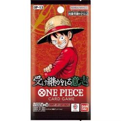 ONE PIECE CARD GAME -  CARRYING ON HIS WILL - BOOSTER PACK (JAPONAIS) (P6/B24) OP-13