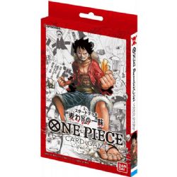 ONE PIECE CARD GAME -  STRAW HAT CREW STARTER DECK (JAPONAIS) ST-01