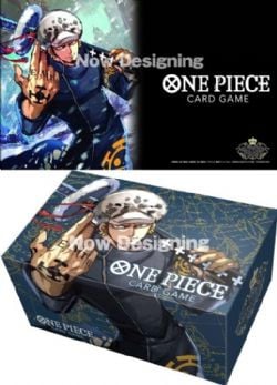 ONE PIECE CARD GAME -  TRAFALGAR - ENSEMBLE SURFACE DE JEU ET COFFRET DE RANGEMENT (ANGLAIS)