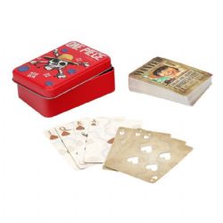 ONE PIECE -  CARTES DE JEUX ET BOITE EN MÉTAL