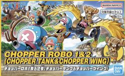 ONE PIECE -  CHOPPER ROBOT - NO.1 & 2 CHOPPER TANK & CHOPPER WING