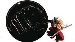 ONE PIECE -  FIGURINE DE MONKEY D. LUFFY - GUM-GUM ELEPHANT GUN - 1/8 -  ESPADA ART