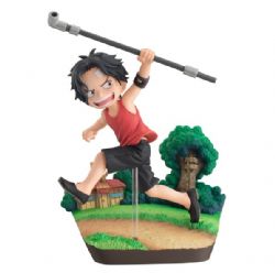 ONE PIECE -  FIGURINE DE PORTGAS D. ACE -  RUN RUN RUN!