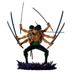 ONE PIECE -  FIGURINE DE RORONOA ZORO GENEALOGY OF SWORDSMAN'S SOUL