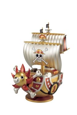 ONE PIECE -  FIGURINE DU THOUSAND SUNNY (VERSION OR) -  MEGA WORLD COLLECTABLE