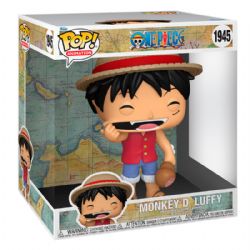 ONE PIECE -  FIGURINE POP! JUMBO EN VINYLE DE MONKEY D. LUFFY AVEC VIANDE (25 CM) 1945